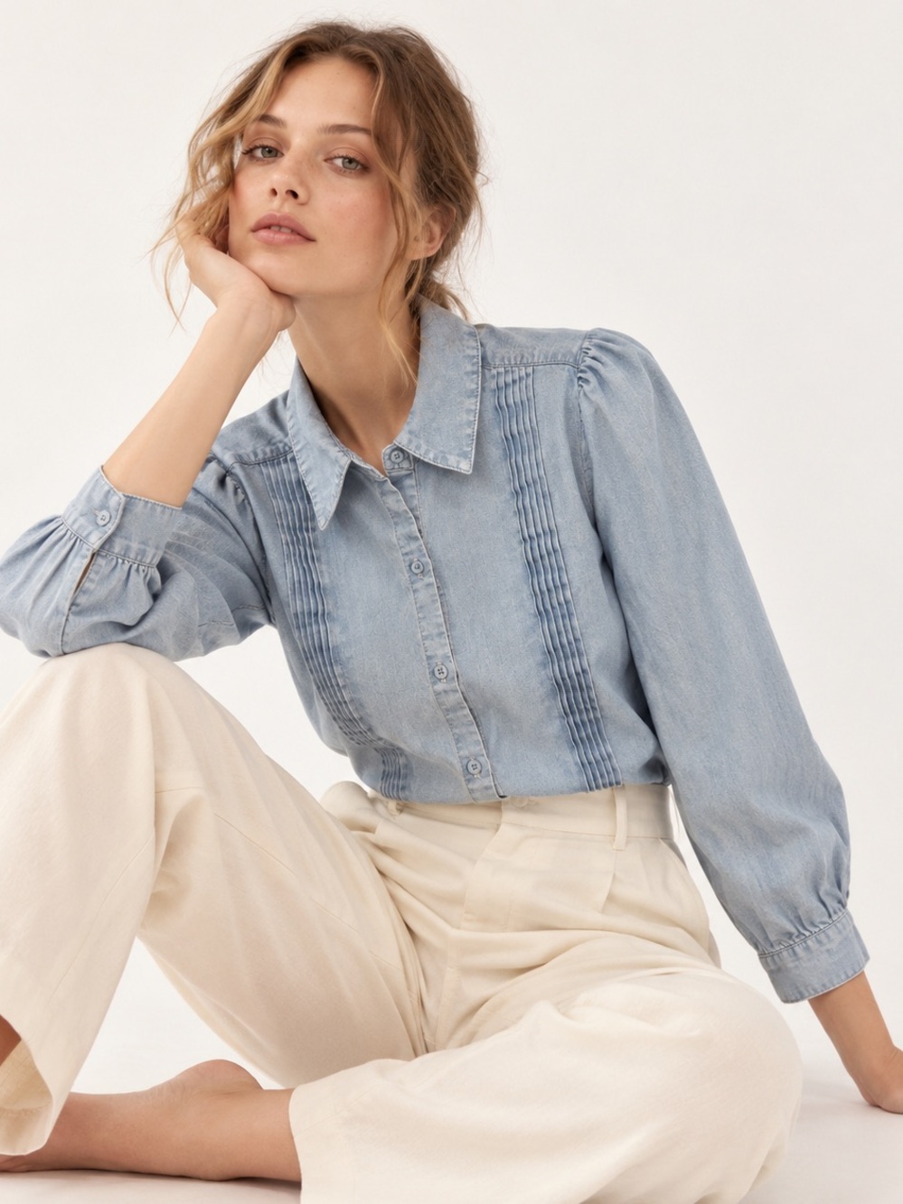 Contemporaine by Simon’s Tencel Blouse